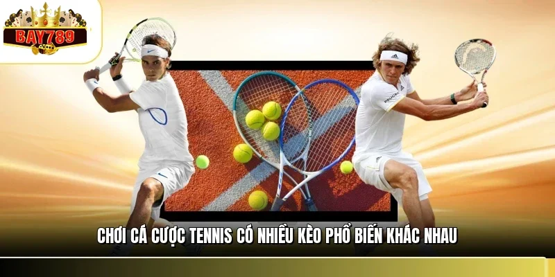 Chơi cá cược tennis có nhiều kèo phổ biến khác nhau