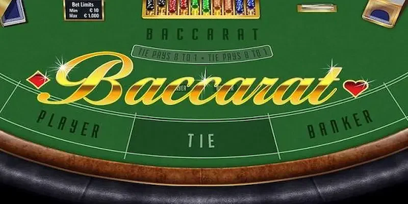 Giao diện bàn cược baccarat trực tuyến sắc nét tại nhà cái Bay789